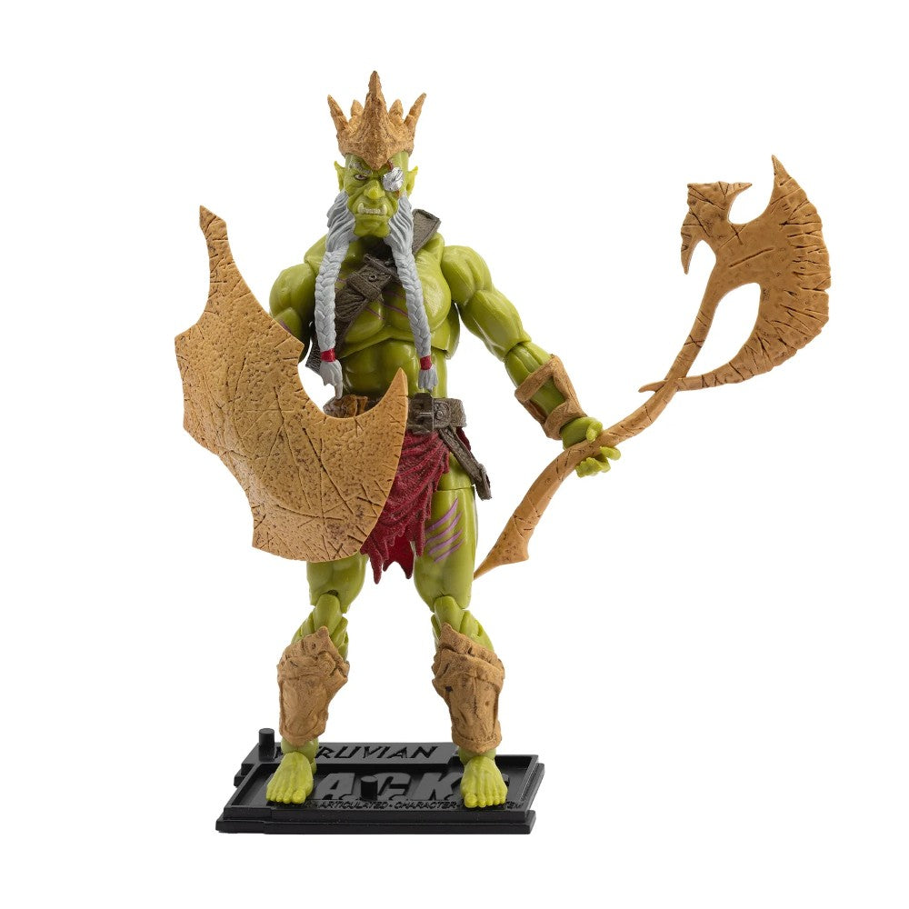 Bur’Zagi Mighty Orc Sovran -Vitruvian H.A.C.K.S. 1:18 Scale Action Figure by Boss Fight Studio Llc new in box collectible