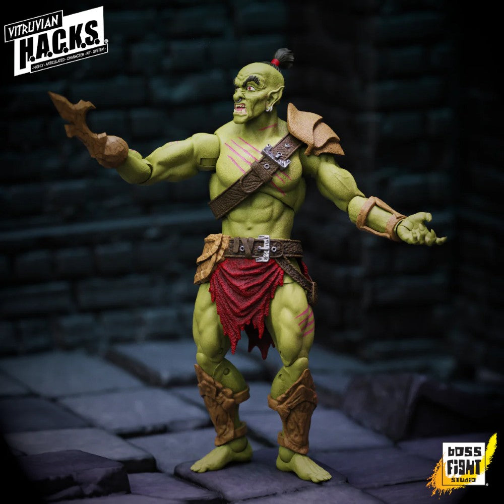 Bur’Zagi Mighty Orc Sovran -Vitruvian H.A.C.K.S. 1:18 Scale Action Figure new in box by Boss Fight Studio Llc