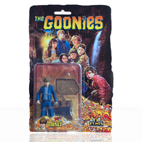 Mikey from The Goonies 1:18 Scale 3.75" 5 Points Retro Action Figure by Mezco in original packaging with accessories