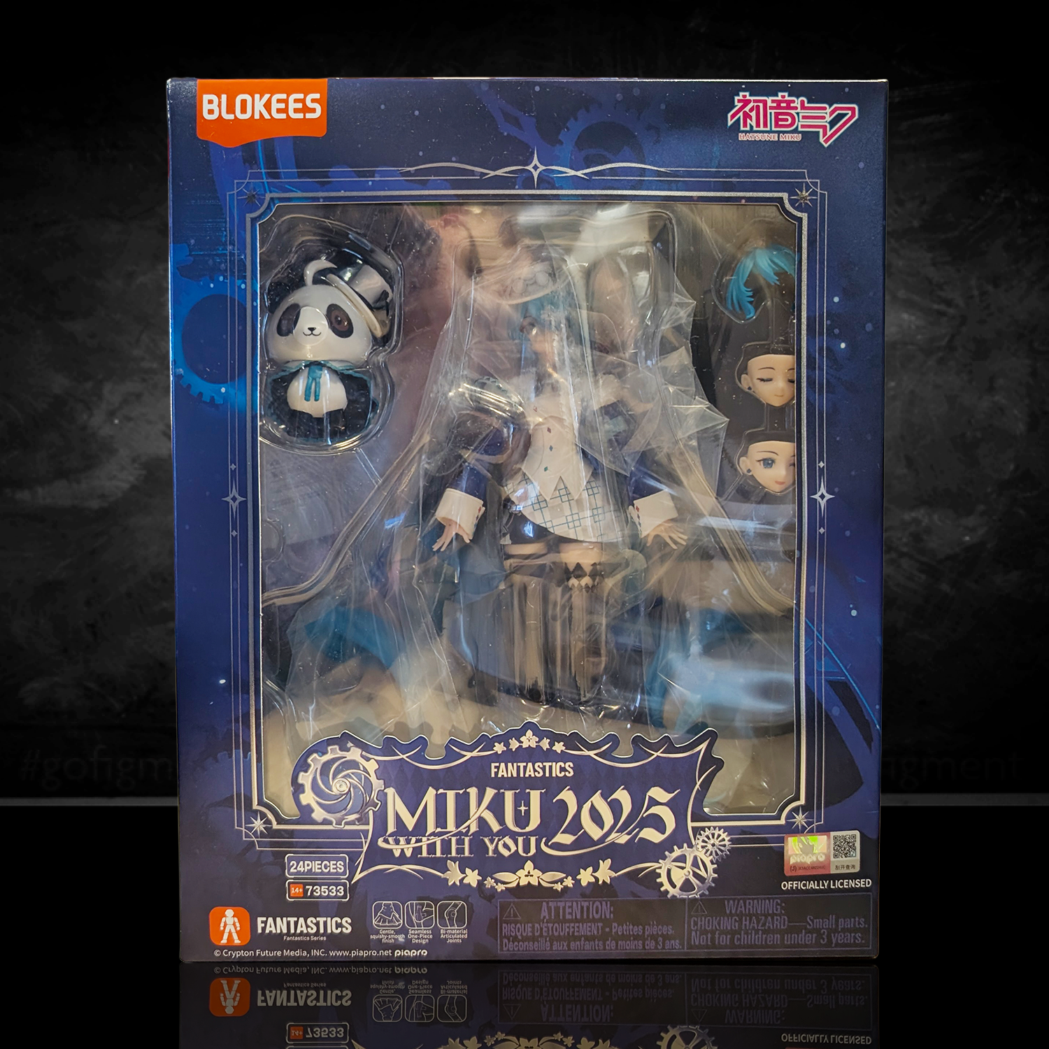 Vocaloid Hatsune Miku With You 2025 - Blokees Vocaloid Fantastics Series figure new in box collectible with accessories
