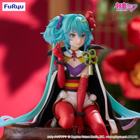 Hatsune Miku Flower Fairy Camellia Noodle Stopper Figure FuRyu by Banpresto new in box collectible with detailed paint and pose