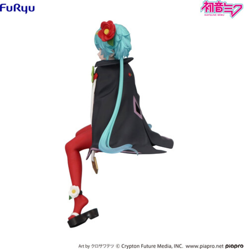 Hatsune Miku Flower Fairy Camellia Noodle Stopper Figure FuRyu by Banpresto new in box collectible with blue hair and floral details