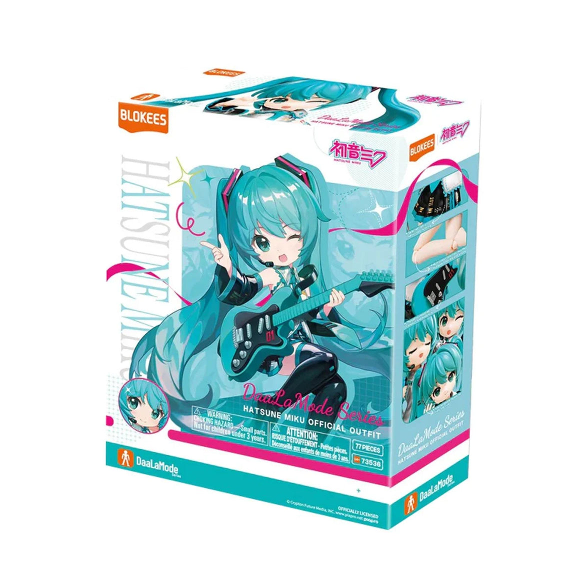 Vocaloid Hatsune Miku Official Outfit - Blokees Serendipity Series Action Figure new in box by Blokees collectible toy