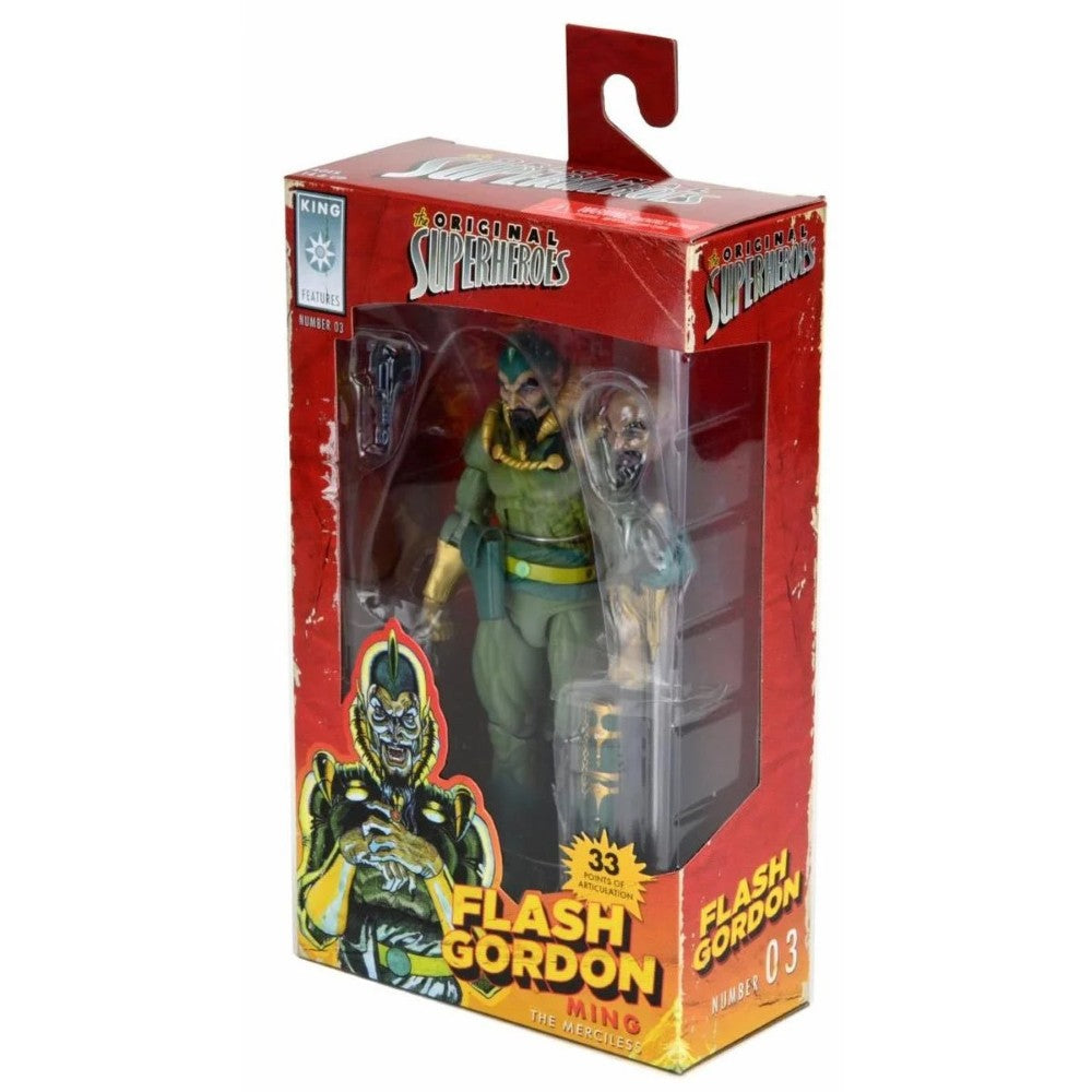 Ming the Merciless King Features Original Superheroes NECA 7-Inch Action Figure new in box collectible by Neca