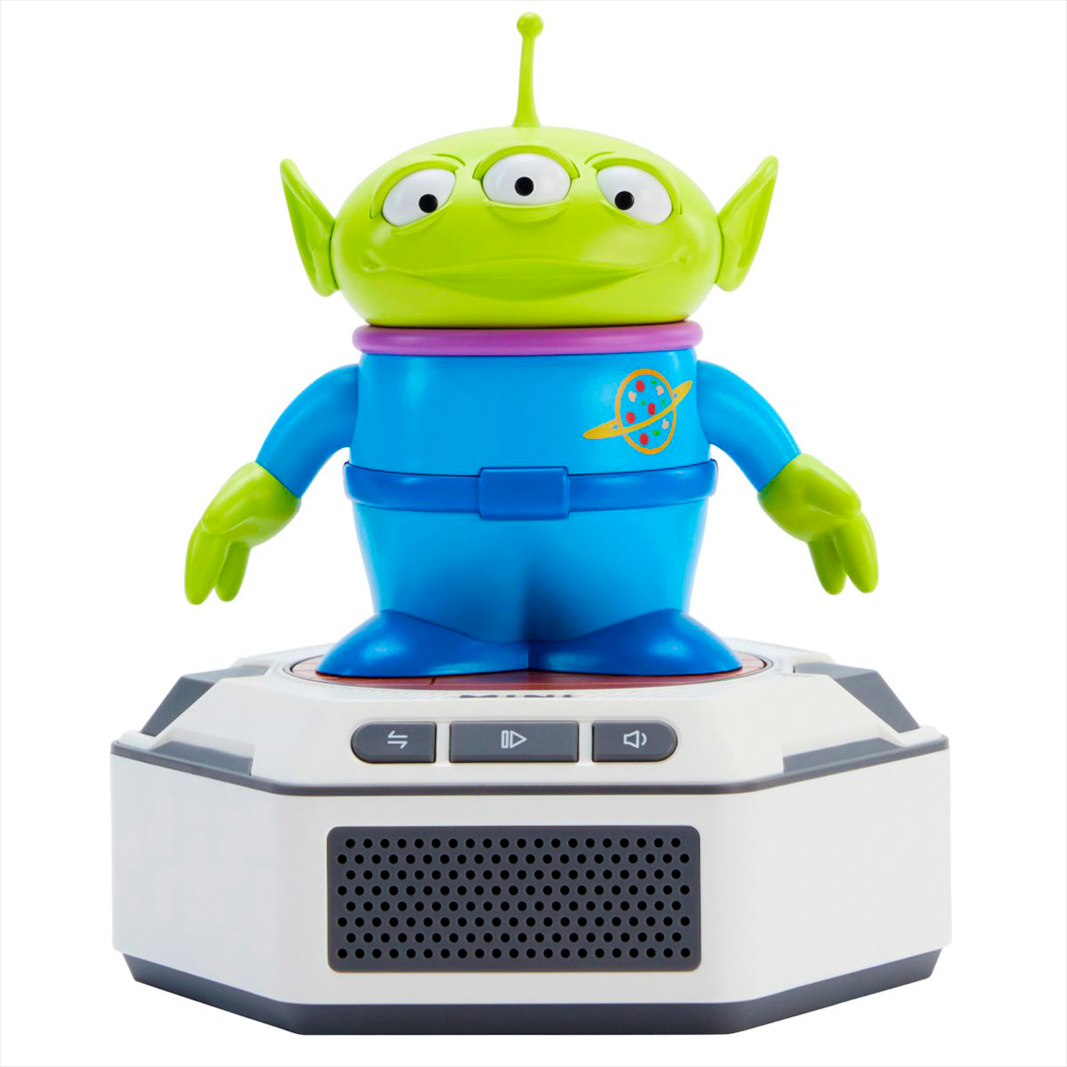Toy Story Mini Robot Alien Hero Pack on base by Robesen Robotics featuring the green three-eyed alien character
