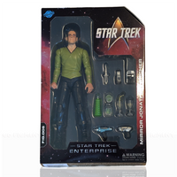 Mirror Universe Archer 7" Star Trek: Enterprise Nacelle Premium Action Figure Collectible with accessories by Nacelle