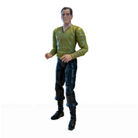 Mirror Universe Archer 7" Star Trek: Enterprise Nacelle Premium Action Figure Collectible by Nacelle posed standing