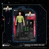 Image of Mirror Universe Archer 7" Star Trek: Enterprise Nacelle Premium Action Figure Collectible