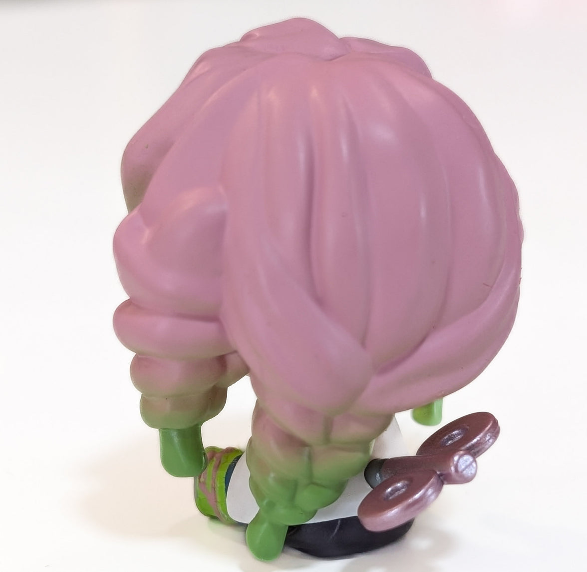 Demon Slayer Petatto Clockwork Mini Figures U-Pick Bushiroad Character Choice new in box by Go Figment showing pink braided hair and wind-up key
