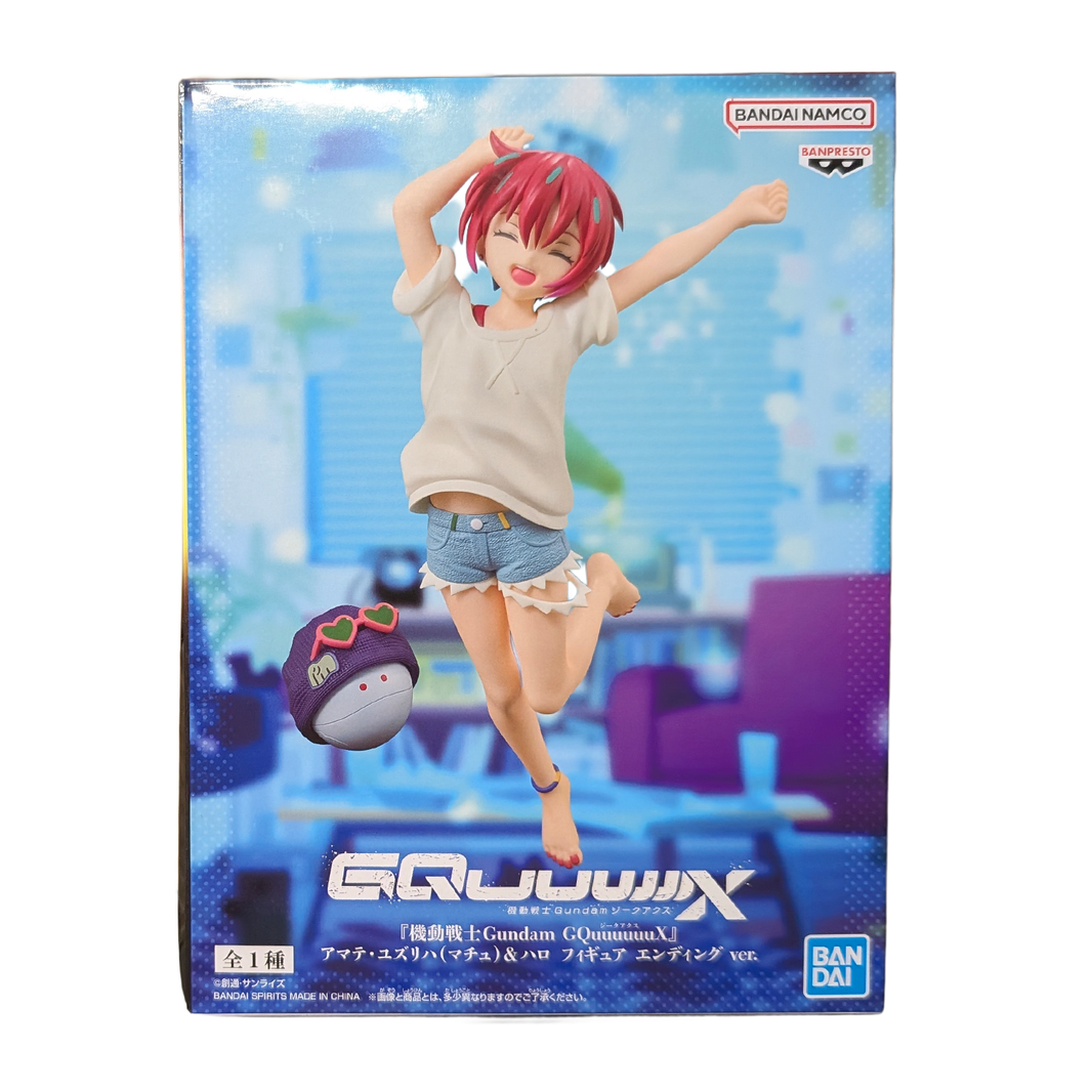 Mobile Suit Gundam GQuuuuuuX Amate Yuzuriha and Haro Ending Version Statue by Banpresto