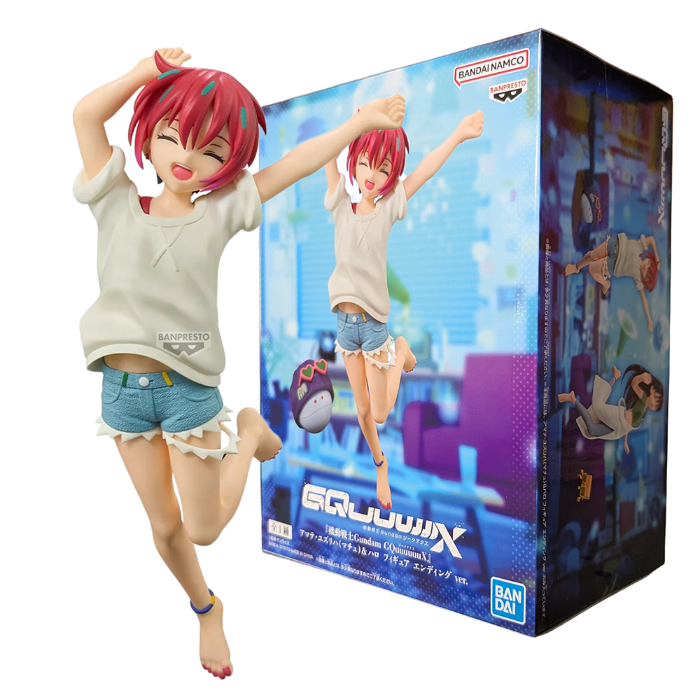 Mobile Suit Gundam GQuuuuuuX Amate Yuzuriha and Haro Ending Version Statue by Banpresto