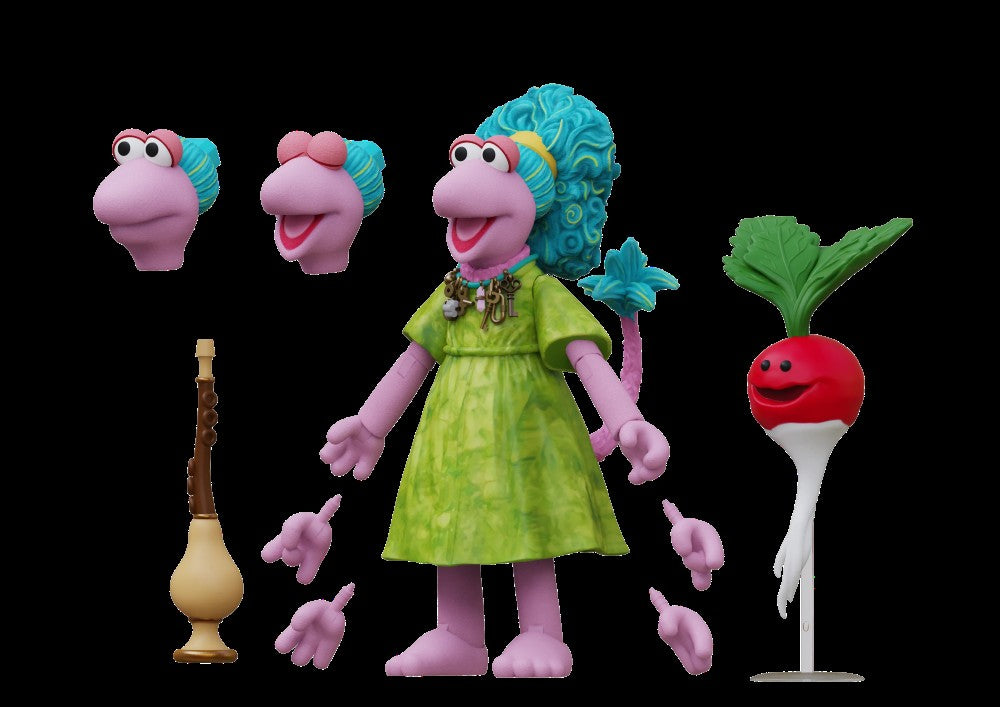 Mokey Fraggle Rock Wave 2 Deluxe Action Figure by Boss Fight Studio Llc new in box with accessories and extra heads