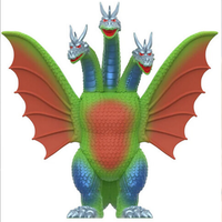 Toho ReAction Figures Mechagodzilla Vintage 50th Anniversary Action Figure By Super7 green three-headed dragon new in box