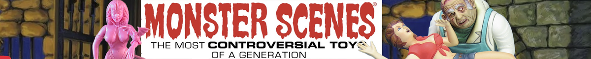 Monster Scenes Vintage Style Model Kits