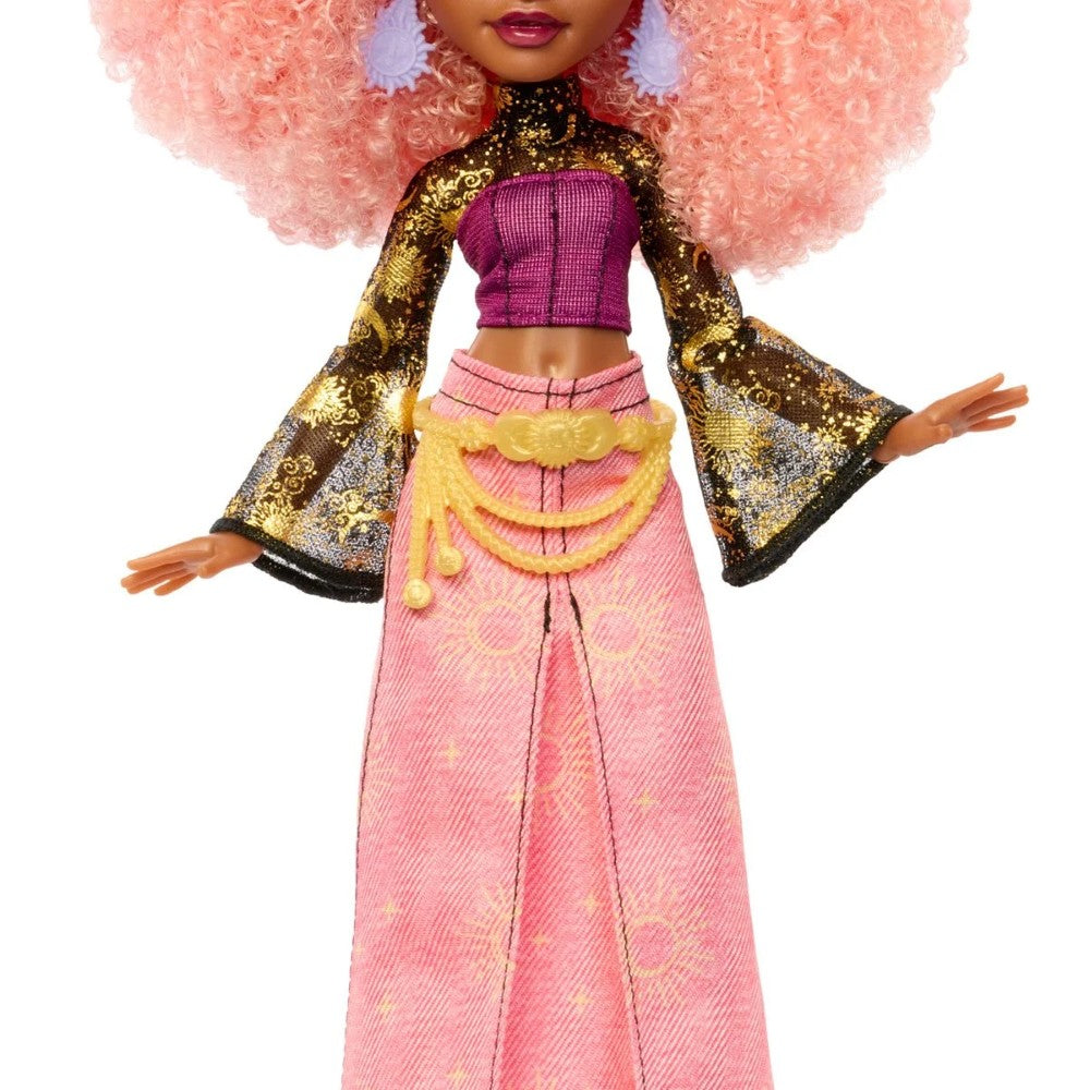 Rae Lumina Doll - Moonspell Magic by Monster High 10.5 Inces IN-HAND by Mattel with pink hair and detailed outfit