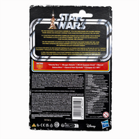 Morgan Elsbeth Star Wars Retro Collection Action Figure in case Ahsoka by Kenner, back of packaging