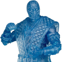 Sub-Zero Ice Clone - Mortal Kombat Klassic W5 7" Figure McFarlane by Go Figment, translucent blue collectible action figure.