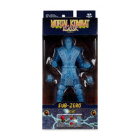 Sub-Zero Ice Clone - Mortal Kombat Klassic W5 7" Figure McFarlane by Go Figment in original packaging with accessories
