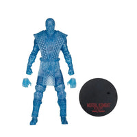 Sub-Zero Ice Clone - Mortal Kombat Klassic W5 7" Figure McFarlane by Go Figment with extra hands and display stand
