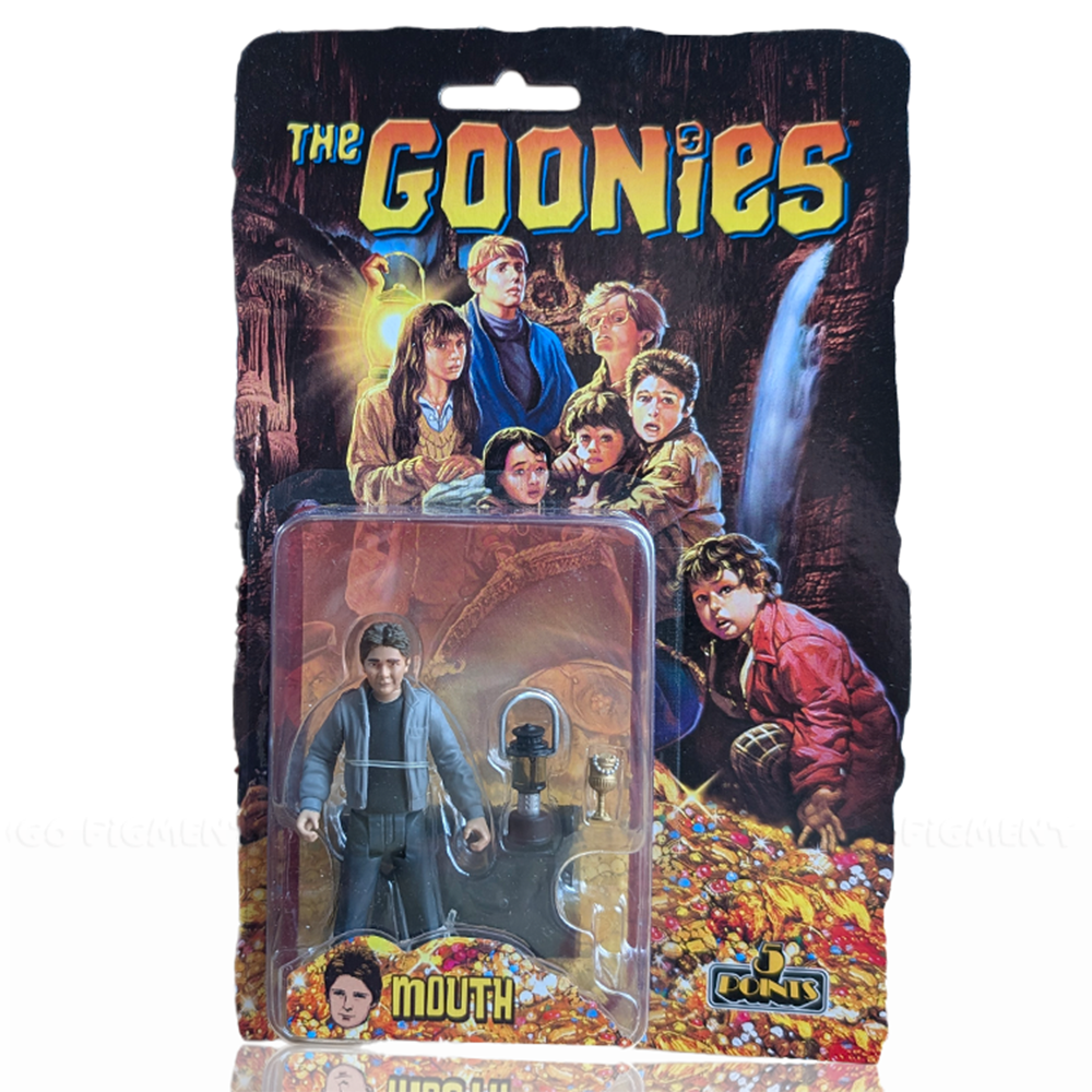 MOUTH (Clark "Mouth" Devereaux) from The Goonies 1:18 Scale 3.75" 5 Points Retro Action Figure by Mezco