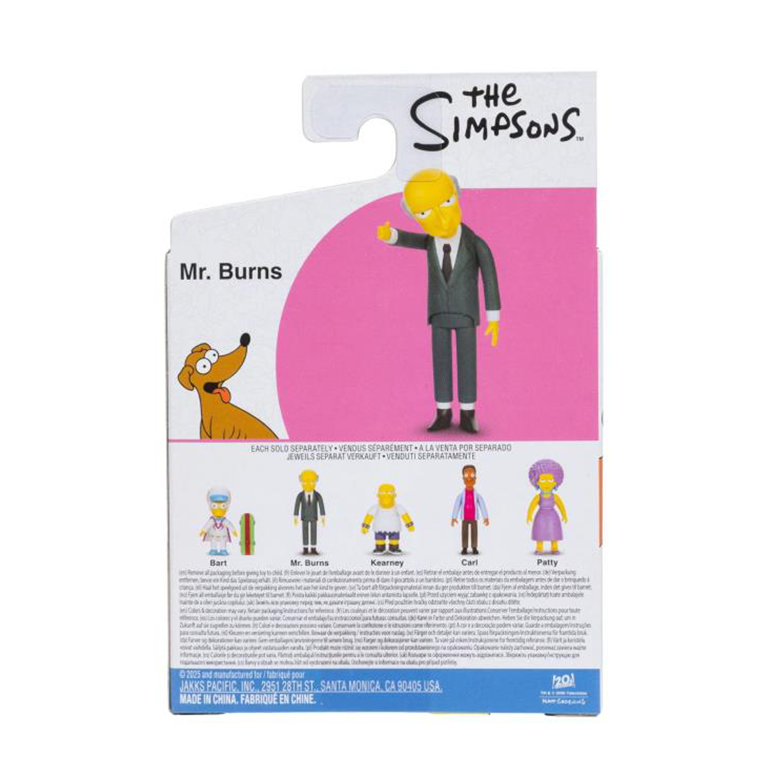 Image of Mr Burns Action Figure