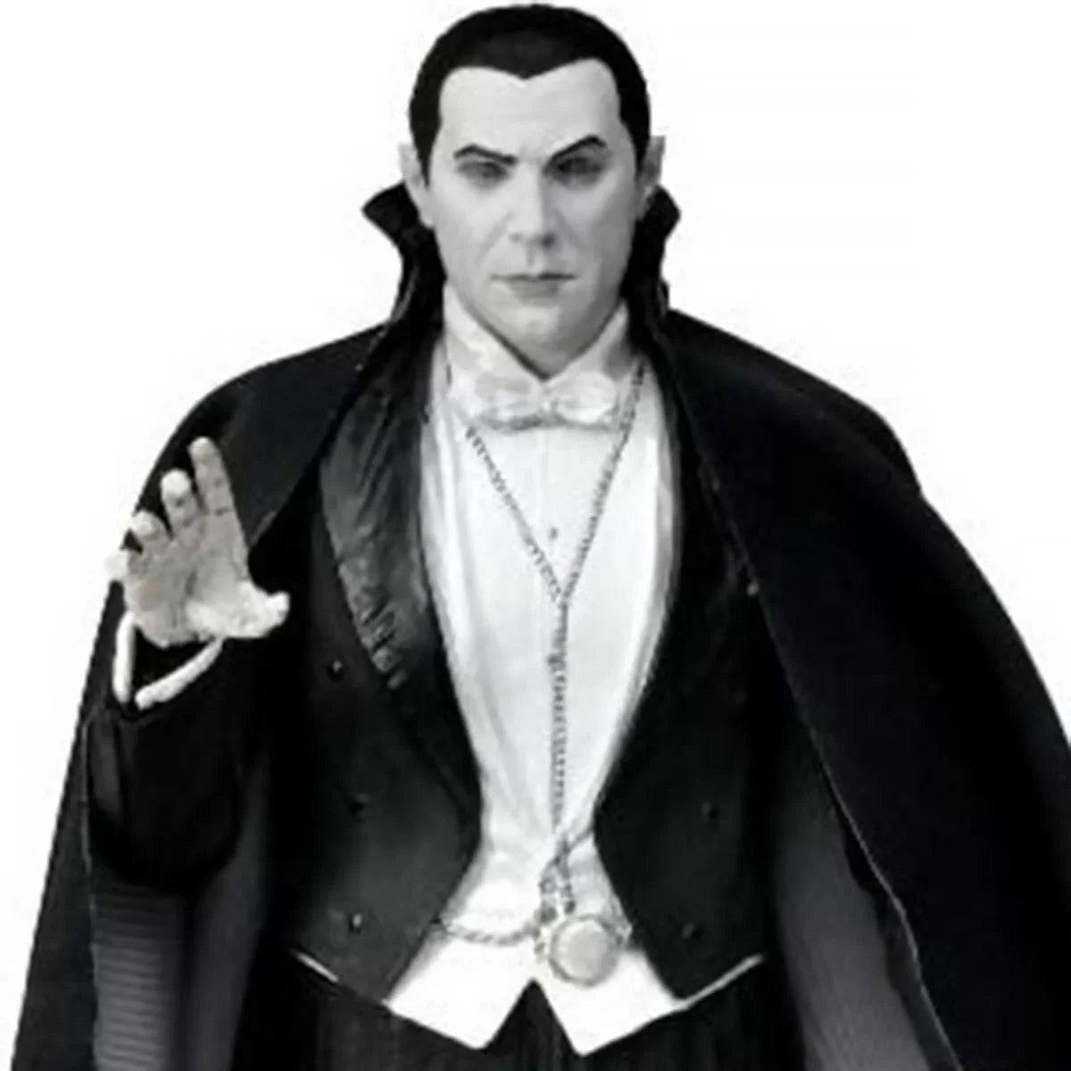 Dracula of Carfax Abbey Black and White 7 inch Neca Action Figure Universal Monsters in formal suit with cape new in box collectible