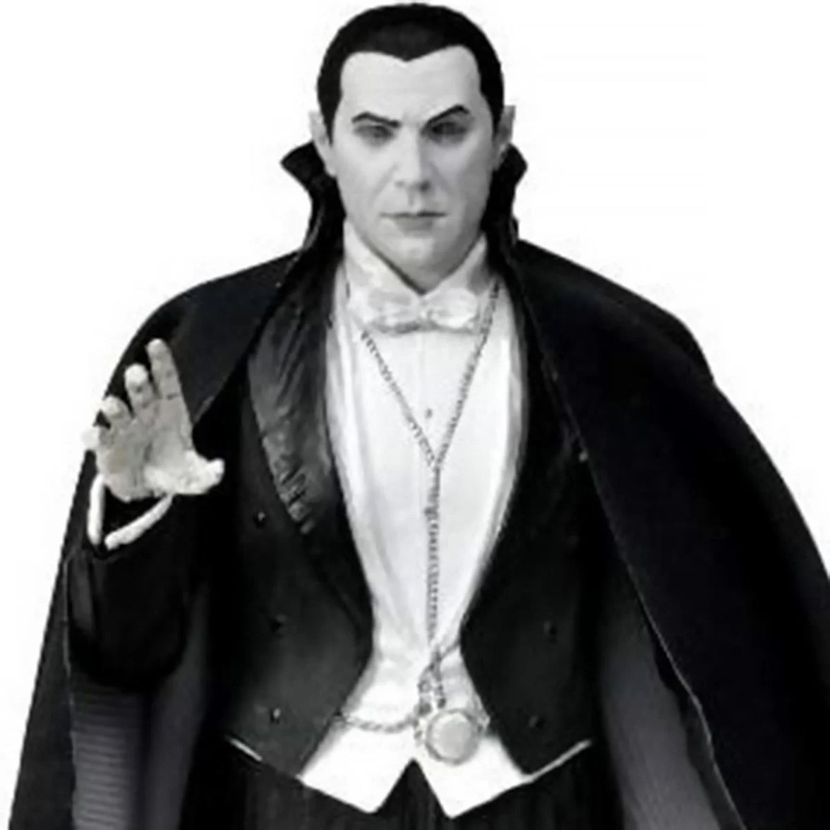 Dracula of Carfax Abbey Black and White 7 inch Neca Action Figure Universal Monsters in formal suit with cape new in box collectible
