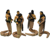 Naga the Serpent Druid -Vitruvian H.A.C.K.S. 1:18 Scale Action Figure by Boss Fight Studio Llc showing detailed serpent tail and accessories.