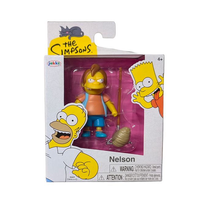 Nelson Muntz Wave 3 Action Figure The Simpsons 2.5in Scale by Jakks Pacific