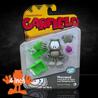 Garfield Wave 1 Nermal Action Figure - 17 Points of Articulation with Yarn & Mail Box - Adorable Kitten Collectible by Boss Fight Studio Llc new in box