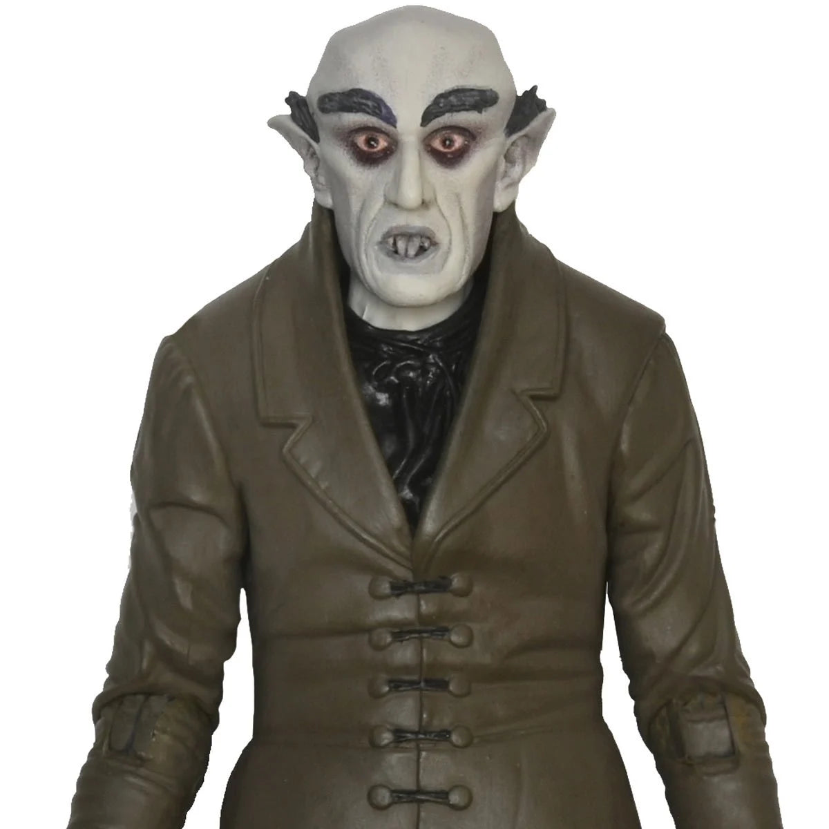 Nosferatu Ultimate Count Orlok Action Figure NECA 7” in brown coat with pale face and detailed sculpt by Neca new collectible