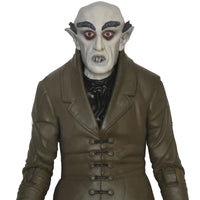 Nosferatu Ultimate Count Orlok Action Figure NECA 7” in brown coat with pale face and detailed sculpt by Neca new collectible