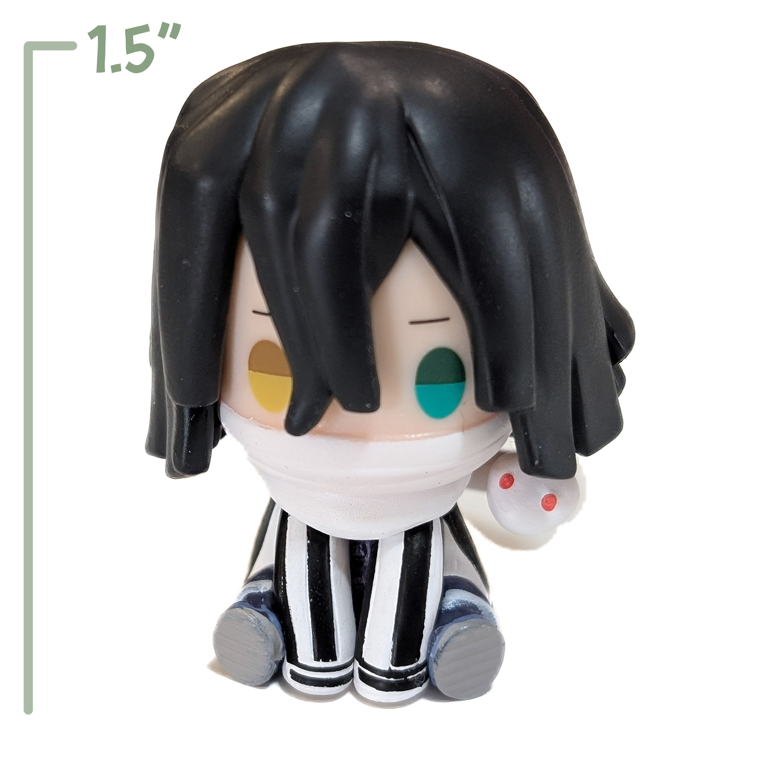 Demon Slayer Petatto Clockwork Mini Figures U-Pick Bushiroad Character Choice new in box by Go Figment with striped outfit and mask