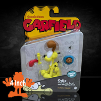 Garfield Wave 1 Odie Action Figure - 17 Points of Articulation with Accessories - Classic Comic Dog Collectible by Boss Fight Studio Llc new in box