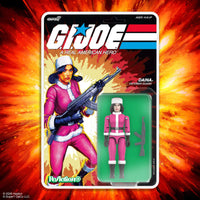 Daina G.I. Joe ReAction+ Wave 7 Oktober Guard Sniper Action Figure by Super7 new in box collectible toy pink uniform