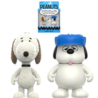 Olaf and Andy Peanuts ReAction Figures 2-Pack Super7 Collectible Figure Set new in box with detailed character design