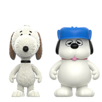 Olaf and Andy Peanuts ReAction Figures 2-Pack Super7 Collectible Figure Set new in box with detailed character design