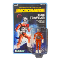 Time Traveler Micronauts Translucent ORANGE Super7 ReAction+ Action Figure