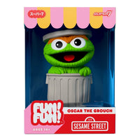 Sesame Street Oscar the Grouch (Green) FUN! FUN! Vinyl Figure new in box collectible by Super7