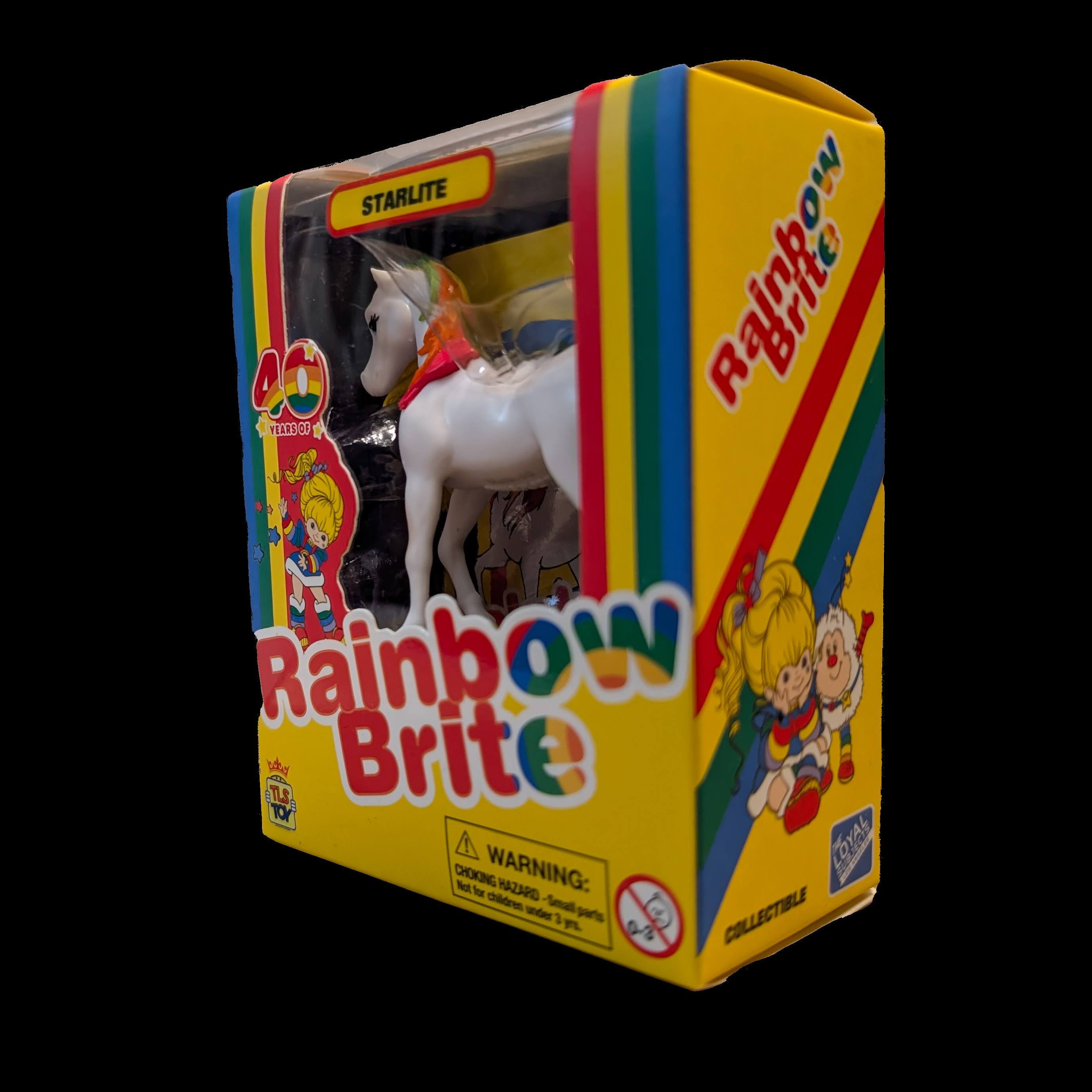 Loyal Subjects Starlite 2.5 inch collectible figure from Rainbow Brite 40 Years Wave 2 in display box