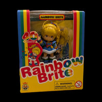 Rainbow Brite 3 inch collectible figure by Loyal Subjects in 40 Years of Rainbow Brite colorful packaging