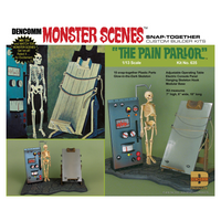 DENCOMM Monster Scenes The Pain Parlor Limited Edition Model Kit - 55th Anniversary by Monster Scenes with glow skeleton parts and operating table