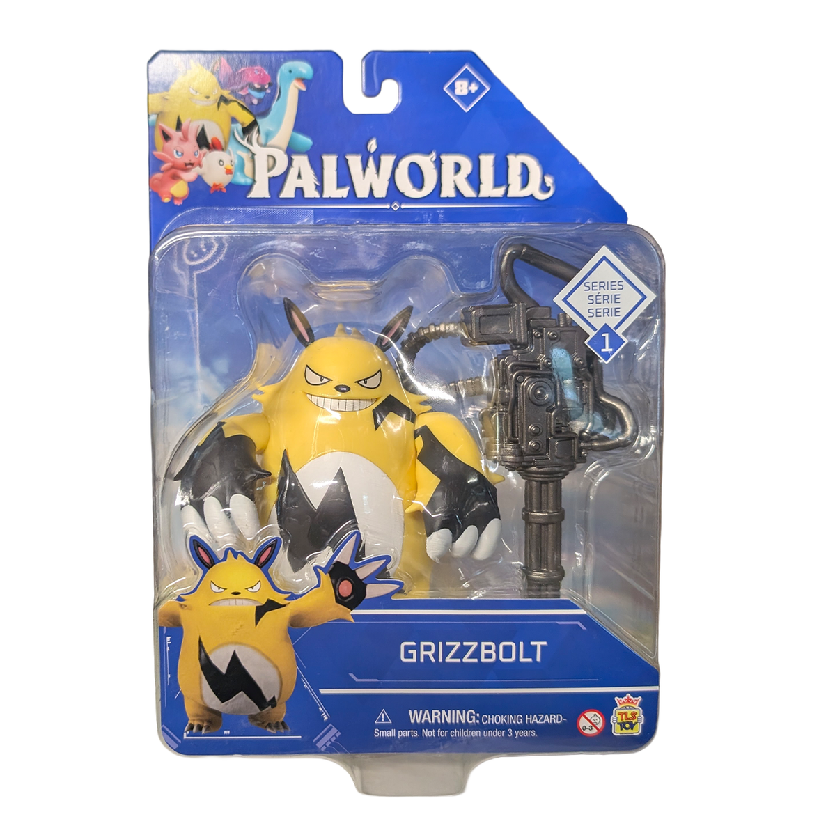 Grizzbolt 4" Palworld Series 1 Premium Action Figure by The Loyal Subjects in original package