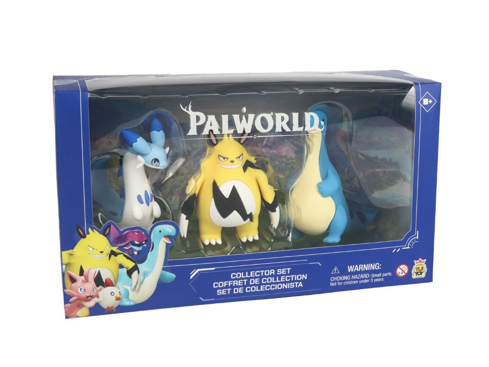 Chillet Relaxaurus Grizzbolt Palworld 3" Scale Action Figure Collector Set Series 1 by The Loyal Subjects in box