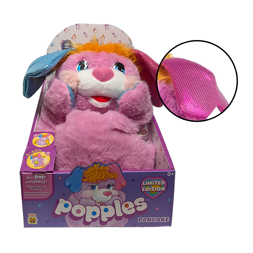 Popples Pancake Limited Edition Plush - 11-Inch Collectible by Go Figment in packaging