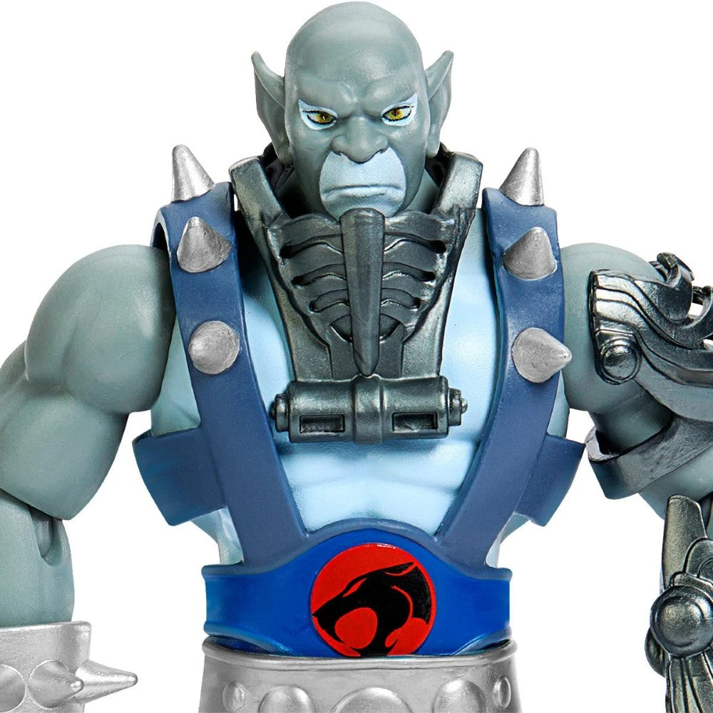 Mattel 6-inch Panthro action figure from ThunderCats and Masters of the Universe cross-over series with spiked armor