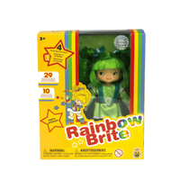 Loyal Subjects Patty O'Green 5.5-inch Rainbow Brite figure with green hair and vibrant outfit in collectible packaging