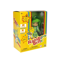 Loyal Subjects Patty O'Green 5.5-inch Rainbow Brite collectible figure in colorful window box packaging for SDCC 2025