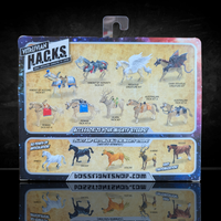 Mighty Steeds -Bright Pegasus & Unicorn Kit Action Figure Accessories by Boss Fight Studio Llc new in box 1:18 scale