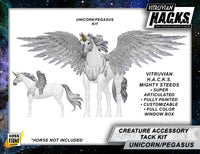 Mighty Steeds -Bright Pegasus & Unicorn Kit Action Figure Accessories by Boss Fight Studio Llc new in box super articulated